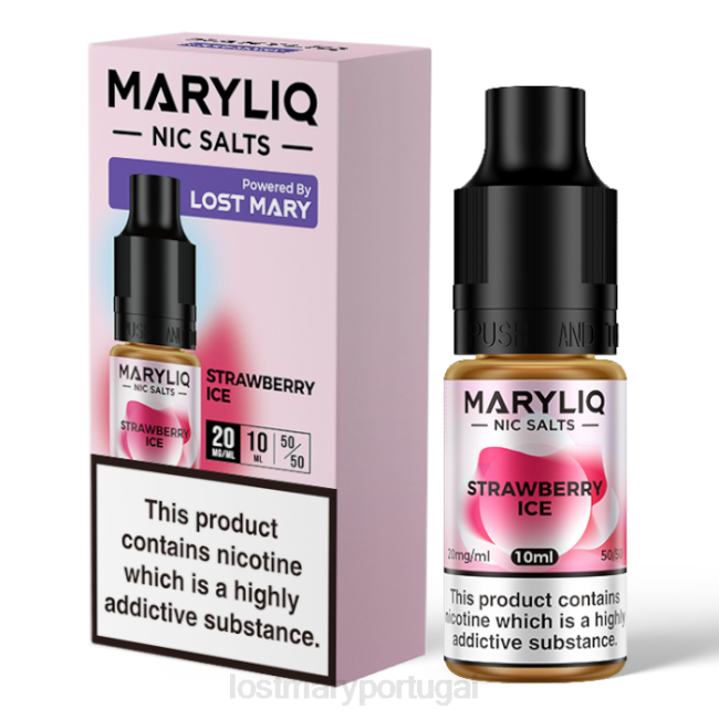 LOST MARY Vape Portugal - morango sais perdidos mary maryliq nic - 10ml BP2F225