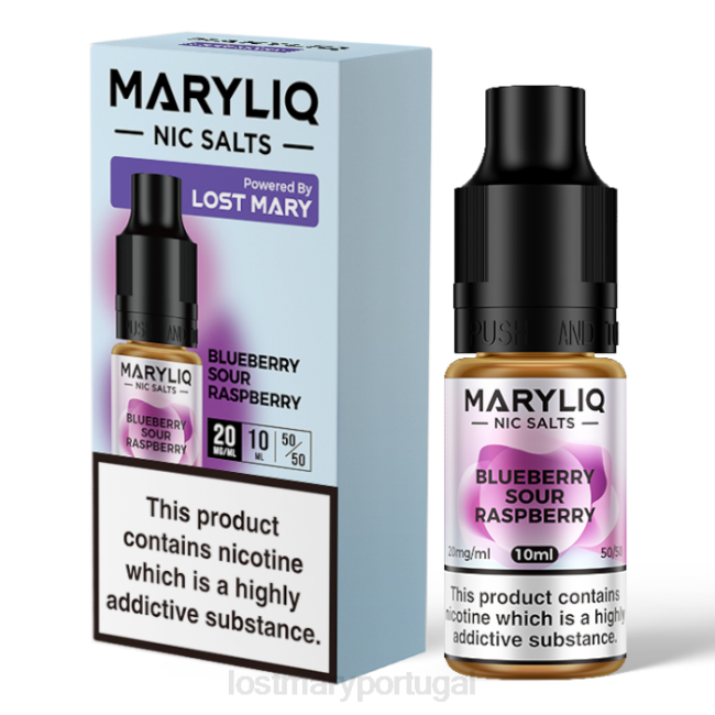 LOST MARY Vape Sale - framboesa azeda de mirtilo sais perdidos mary maryliq nic - 10ml BP2F207