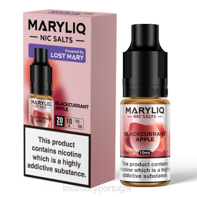 LOST MARY Vape - groselha preta sais perdidos mary maryliq nic - 10ml BP2F221