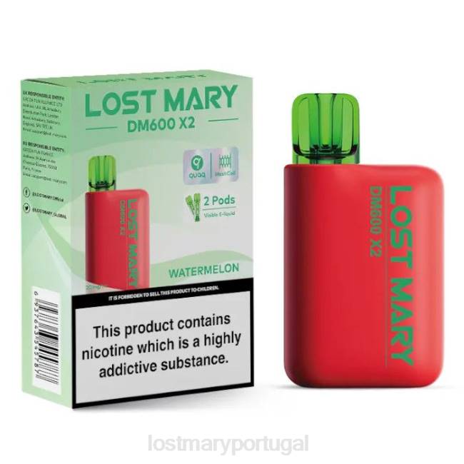 LOST MARY Flavours - melancia vape descartável perdido mary dm600 x2 BP2F200