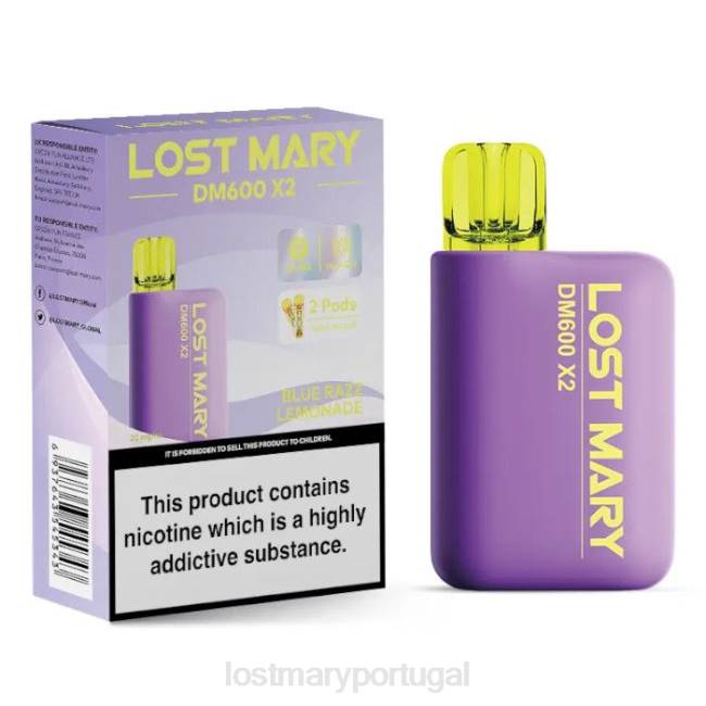 LOST MARY Price - limonada razz azul vape descartável perdido mary dm600 x2 BP2F188