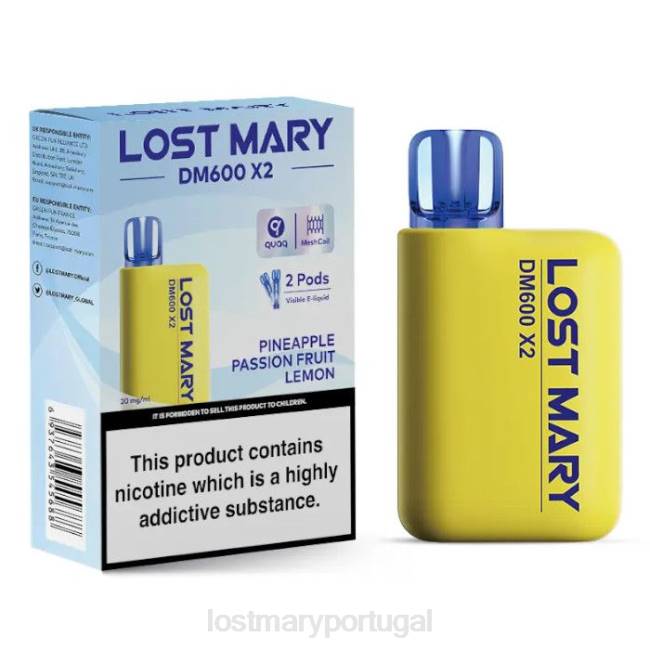 LOST MARY Vape Sale - abacaxi, maracujá, limão vape descartável perdido mary dm600 x2 BP2F197