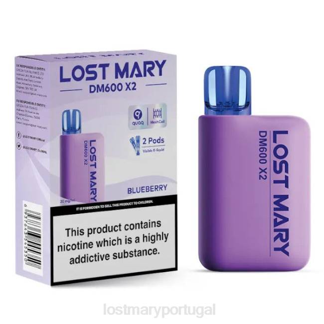 Vape LOST MARY Comprar - mirtilo vape descartável perdido mary dm600 x2 BP2F189