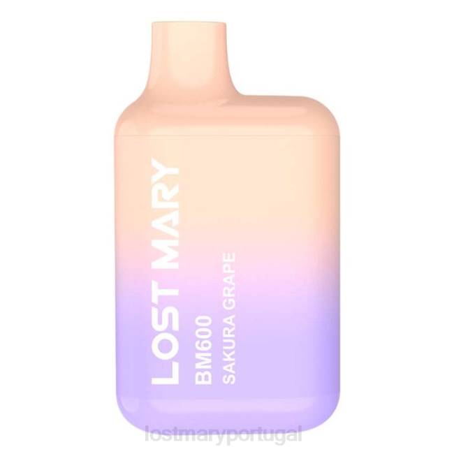 LOST MARY Portugal - uva sakura vape descartável mary perdido bm600 BP2F132