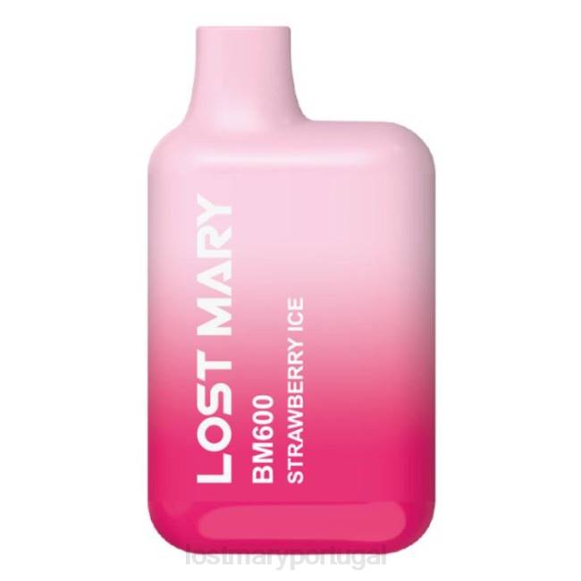 LOST MARY Primor - gelo de morango vape descartável mary perdido bm600 BP2F144