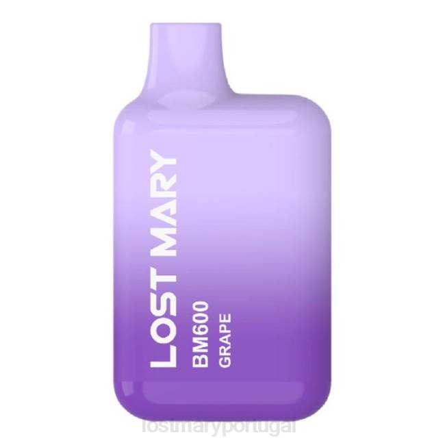 LOST MARY Vape Portugal - uva vape descartável mary perdido bm600 BP2F155