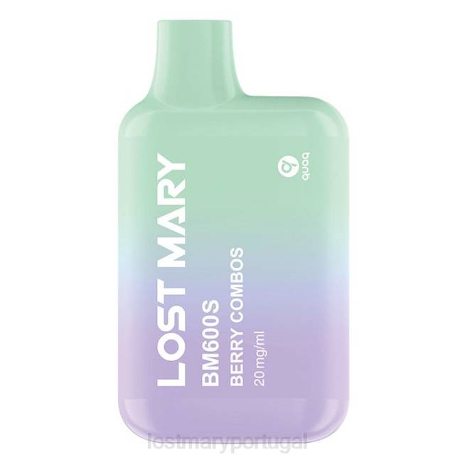 LOST MARY Vape - combinações de frutas vermelhas Lost Mary Bm600s 20mg vaporizador descartável BP2F171