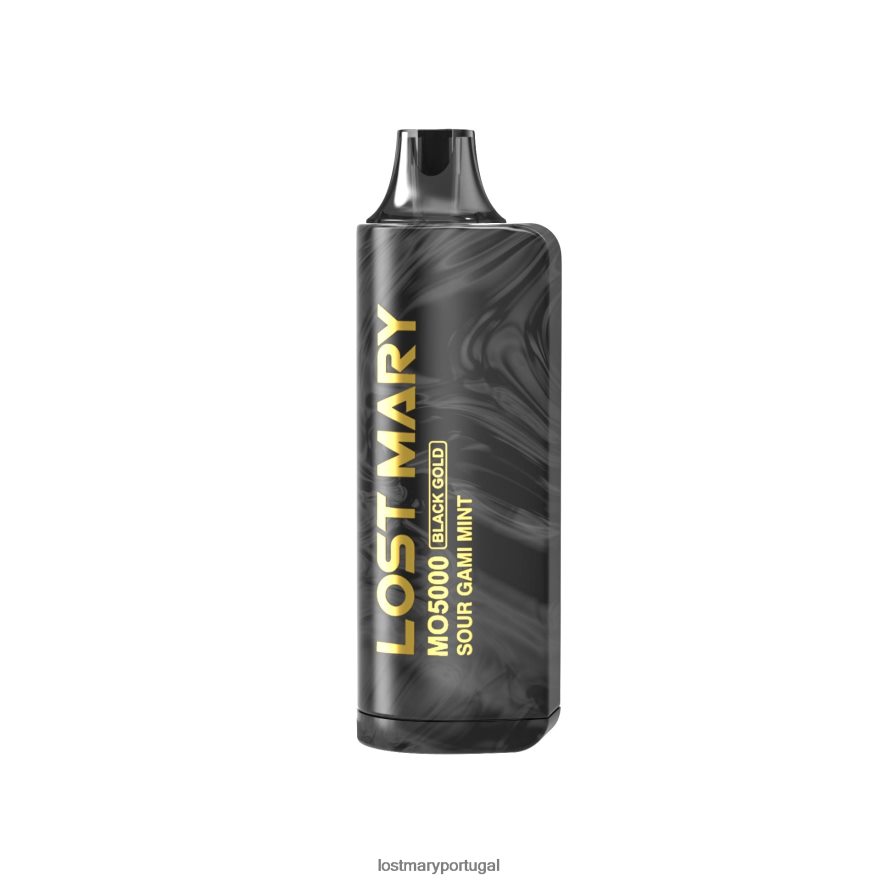 LOST MARY Primor - LOST MARY mo5000 ouro preto descartável 10ml T82DJ44 hortelã gami azeda