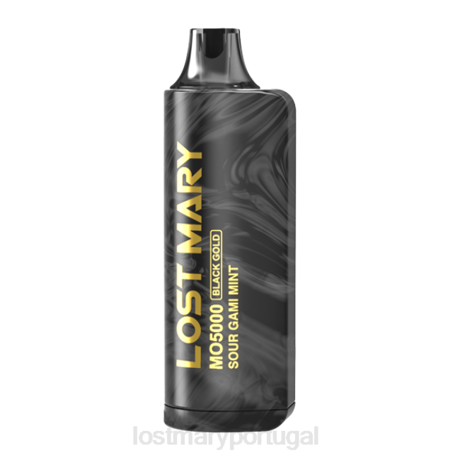 LOST MARY Sale - hortelã gami azeda Lost Mary Mo5000 Edição Ouro Negro BP2F96