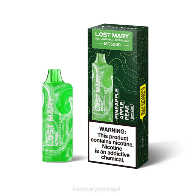 LOST MARY Vape Portugal - abacaxi, maçã, pêra Maria perdida mo5000 BP2F55