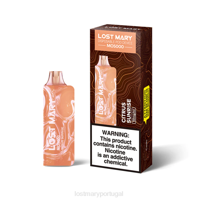 LOST MARY Vape Portugal - nascer do sol cítrico Maria perdida mo5000 BP2F25