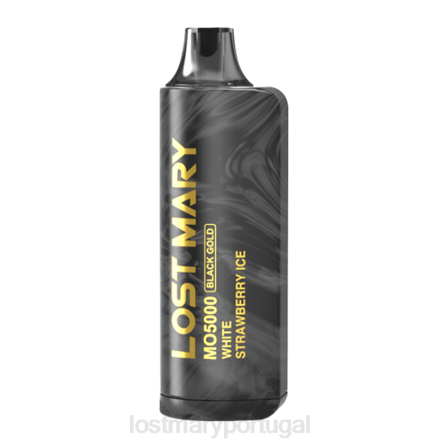 LOST MARY Vape Sale - gelo de morango branco Lost Mary Mo5000 Edição Ouro Negro BP2F97