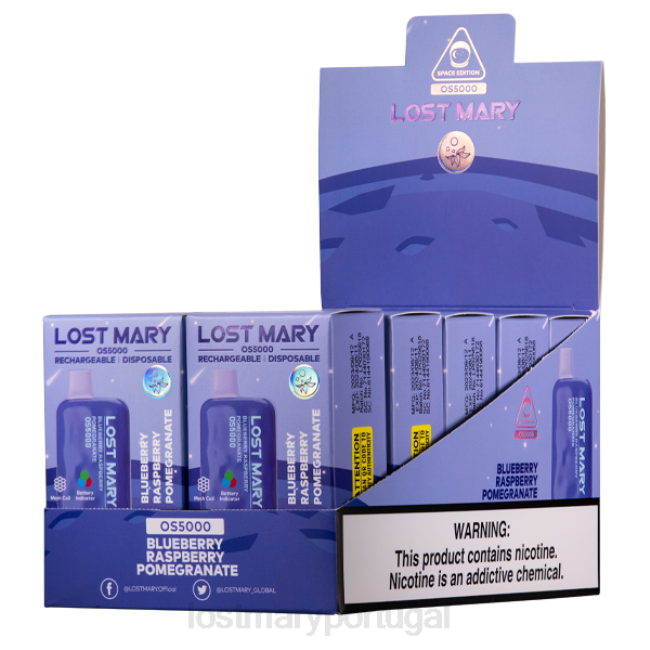 LOST MARY Comprar - romã, framboesa, mirtilo Maria perdida os5000 BP2F83