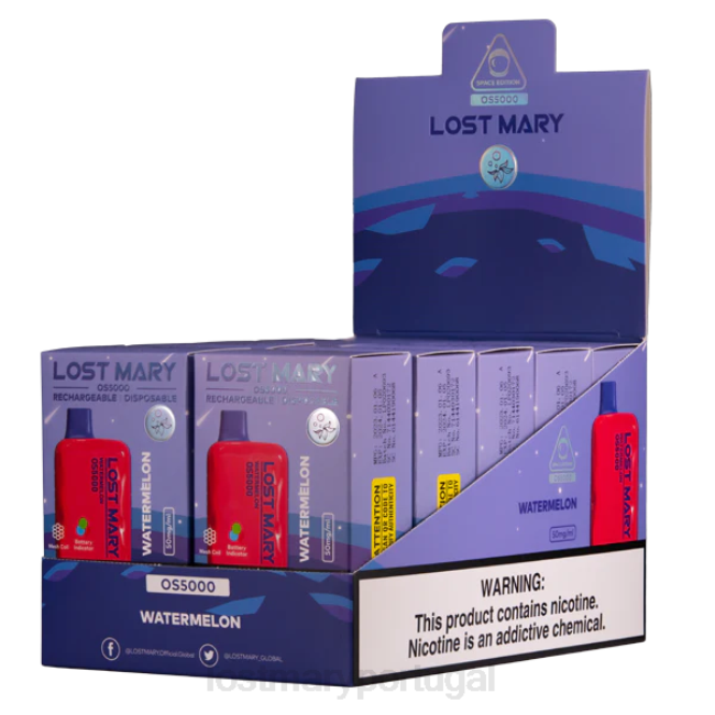 LOST MARY Flavours - melancia Maria perdida os5000 BP2F80