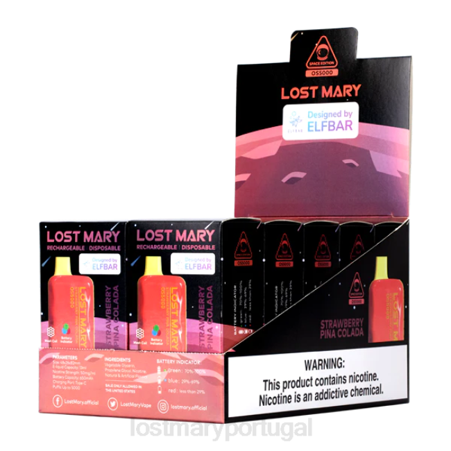 LOST MARY Flavours - piña colada de morango Maria perdida os5000 BP2F70