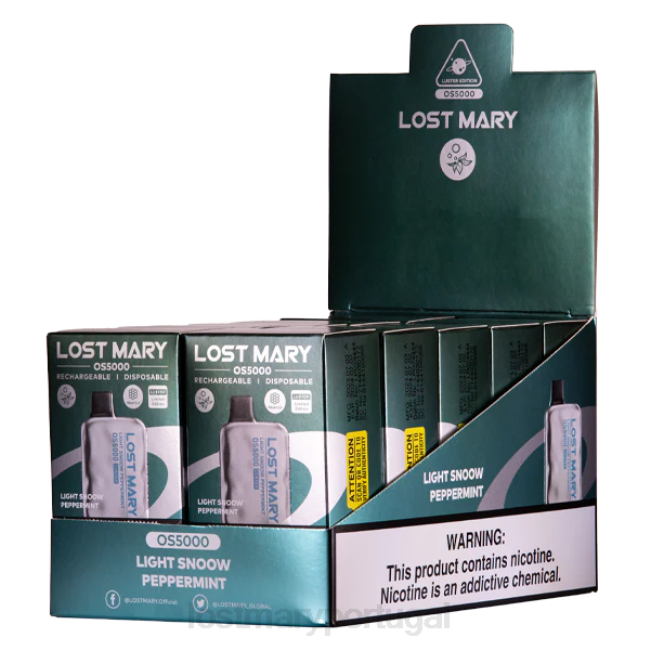 LOST MARY Primor - neve clara hortelã-pimenta brilho de mary perdida os5000 BP2F44