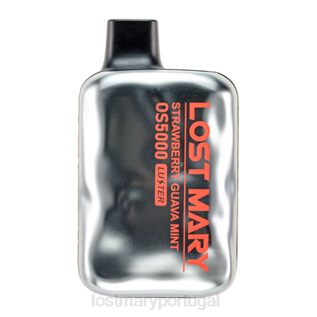 LOST MARY Vape Portugal - morango goiaba hortelã brilho de mary perdida os5000 BP2F65