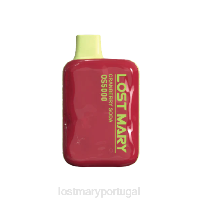 LOST MARY Vape Sale - refrigerante de cranberry Maria perdida os5000 BP2F27