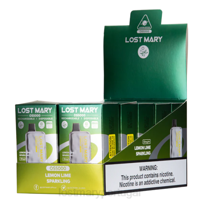 LOST MARY Vape - espumante de limão brilho de mary perdida os5000 BP2F41