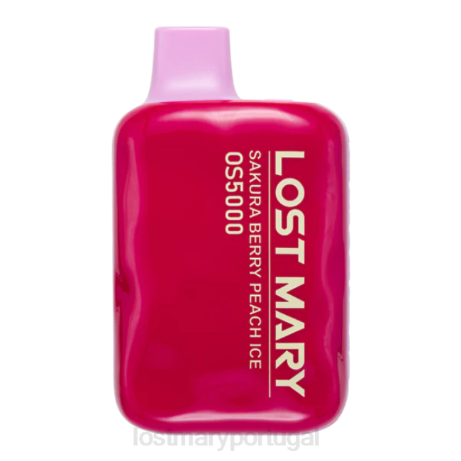 LOST MARY Vape - gelo de pêssego de sakura Maria perdida os5000 BP2F61