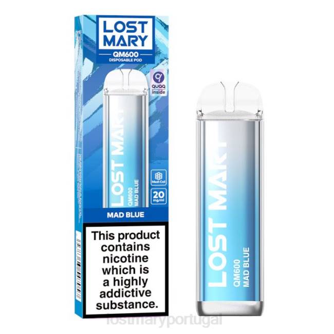 LOST MARY Flavours - azul louco vape descartável perdido mary qm600 BP2F160
