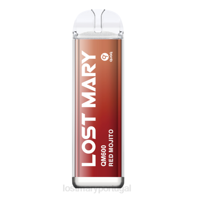 LOST MARY Primor - mojito vermelho vape descartável perdido mary qm600 BP2F164