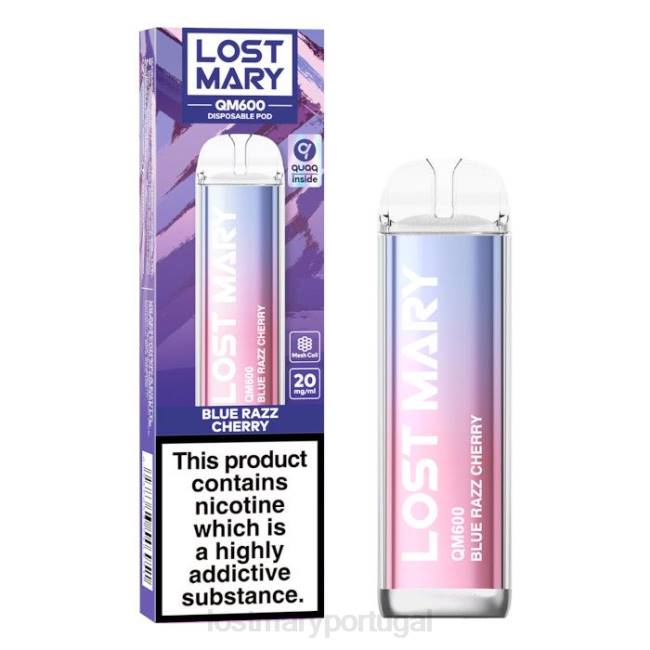 LOST MARY Sale - cereja razz azul vape descartável perdido mary qm600 BP2F156