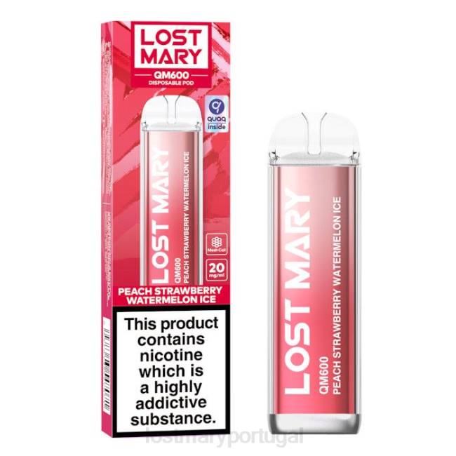 LOST MARY Sale - melancia pêssego morango vape descartável perdido mary qm600 BP2F166