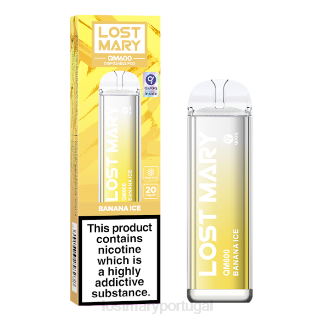 LOST MARY Vape Sale - gelo de banana vape descartável perdido mary qm600 BP2F167