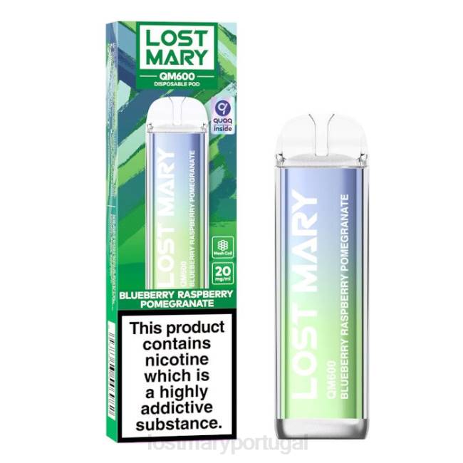 Vape LOST MARY Comprar - romã, framboesa, mirtilo vape descartável perdido mary qm600 BP2F159